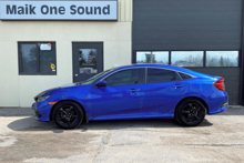 2021 Honda Civic with professional window tint